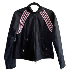 Nike ~ Women’s Hoodie ~ Cotton/Nylon Jacket in Black ~ size Medium